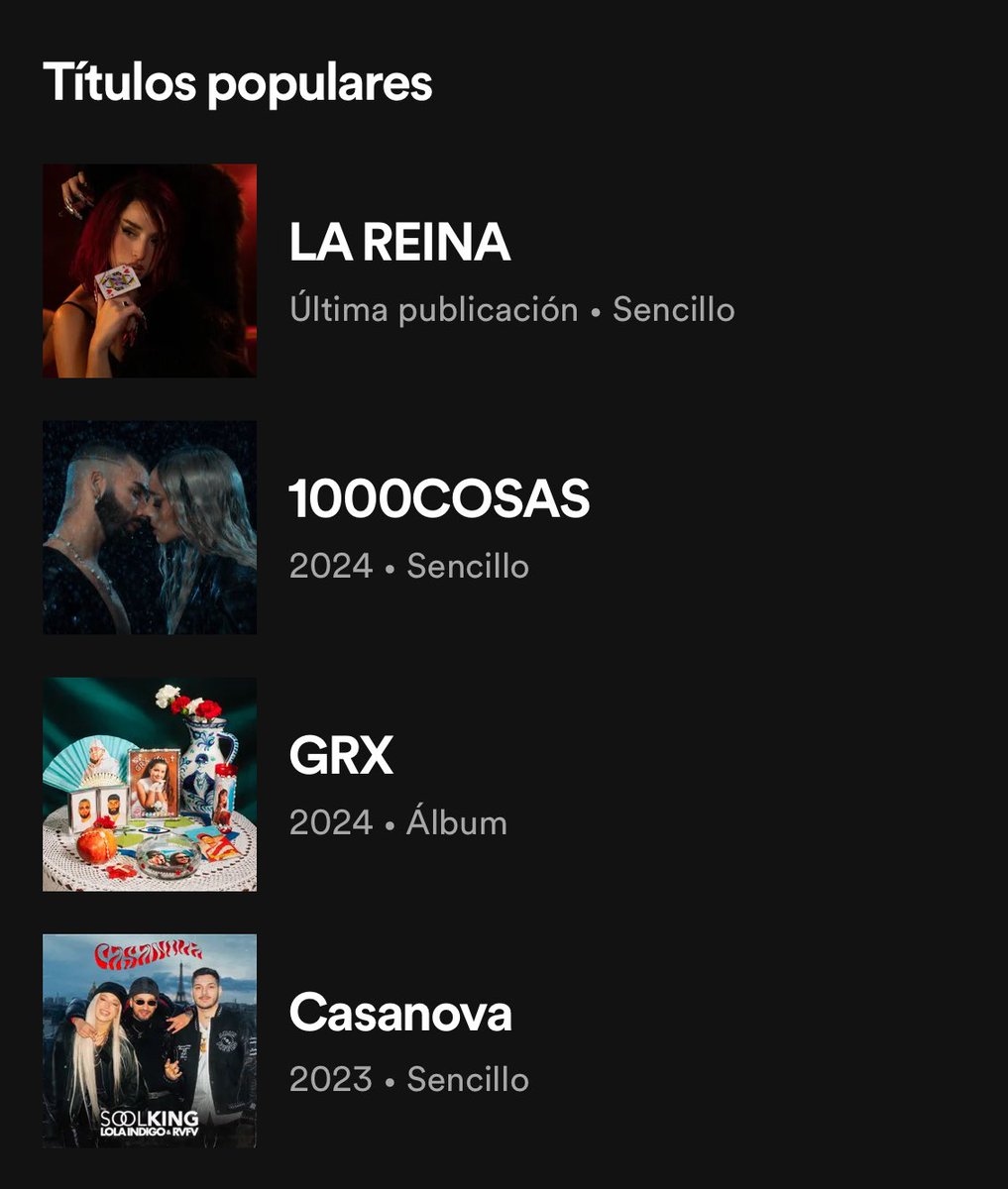 delaskuin's tweet photo. imagina sacar palo tras palo, pues lola indigo lo ha hecho gracias por tanto y perdon por tan poco REINA #LaReinaOutNow https://t.co/GjysXFePEF