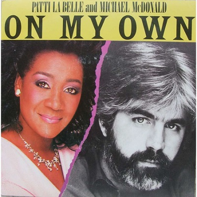 OldSchool80s's tweet photo. June 14, 1986: "On My Own" by Patti LaBelle &amp; Michael McDonald hit #1 on the Billboard Hot 100. #80s Held the top spot for 3 weeks. https://t.co/rq6SEuJyD3