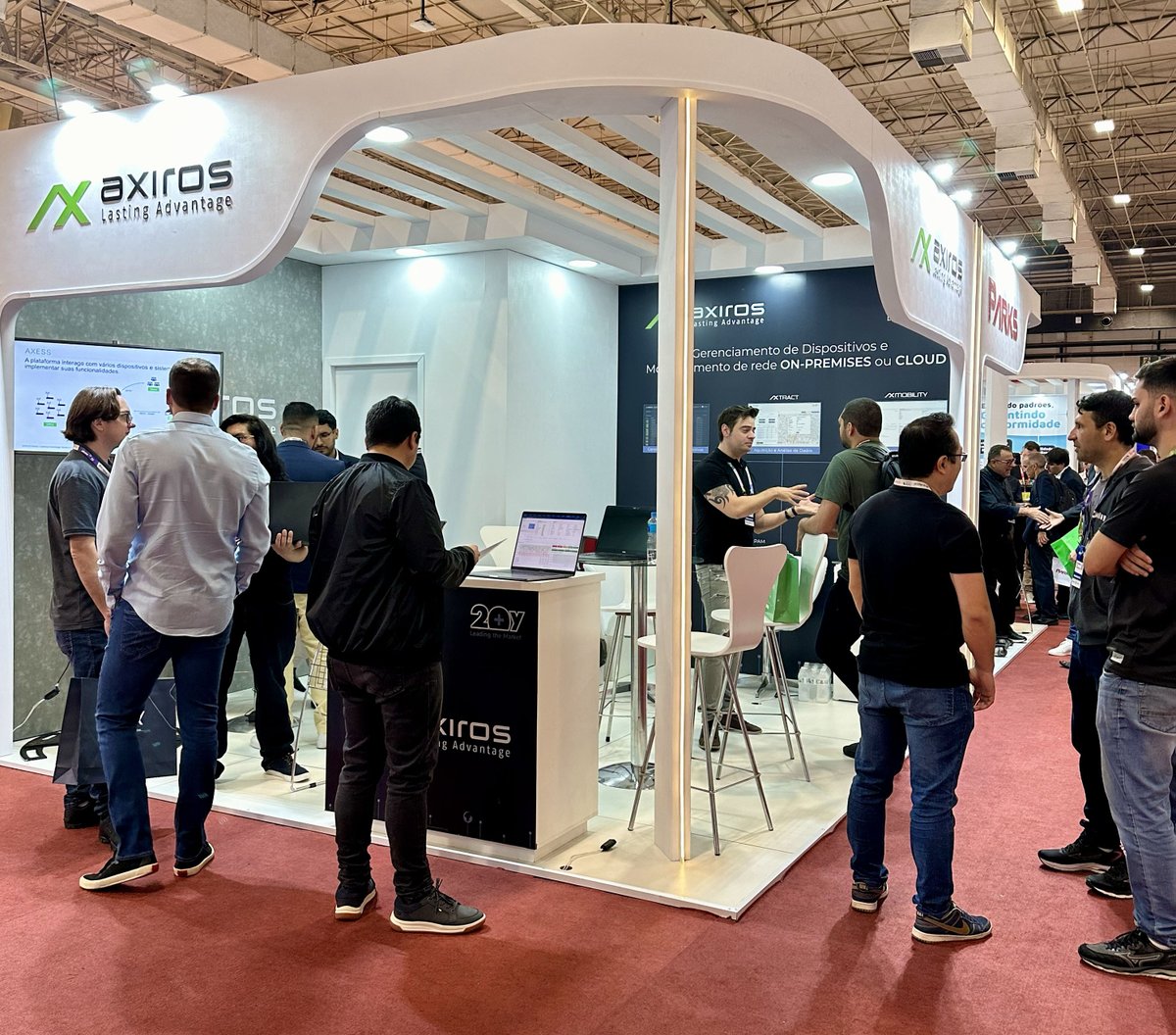 Dia 2 do Encontro Nacional ABRINT 2024! 📢

Nosso estande da Axiros LATAM foi um sucesso! Recebemos inúmeras visitas de profissionais interessados em nossas soluções de gerenciamento de #dispositivos e monitoramento de rede. 🌐

#ABRINT2024 #AxirosLATAM #Tecnologia #Inovação