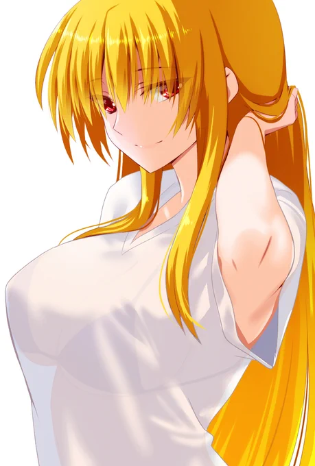 フェイトさん透け透けTシャツビキニ☆ 