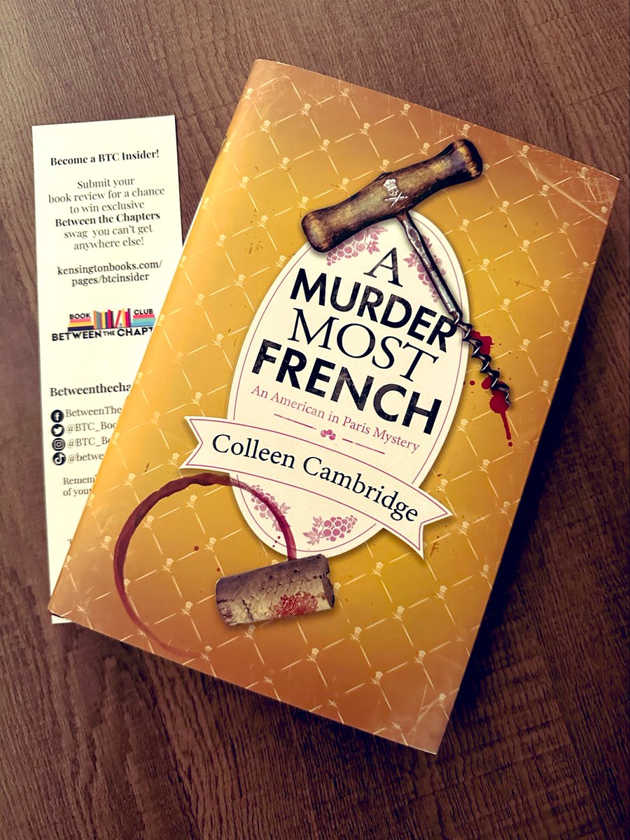 fuchilla's tweet photo. Super excited to dive into #anamericaninparismystery after graduation tomorrow! @KensingtonBooks https://t.co/lWjJhi8EGT