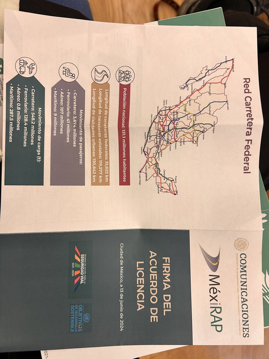 ANASEVI_Mx's tweet photo. @Anasevi En la firma del acuerdo MexIRap entre Irap y la SICT. Pasos firmes hacia la meta del segundo Decenio de Acción para la Seguridad Vial 2021-2030 https://t.co/VqQxg8Ozhi