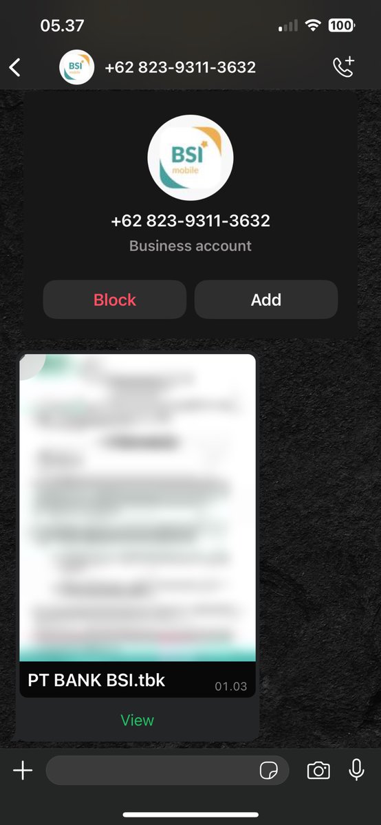 coolcaash's tweet photo. Belum Jadi Nasabah BSI sudah masuk banyak penipuan gimana kalau sudah jadi nasabah ... @bankbsi_id  bisa kali di tracking pak @kemkominfo https://t.co/qIHJUh4j3l