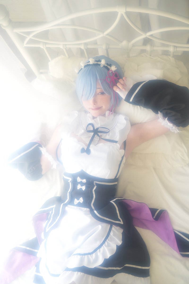 muunya66's tweet photo. #いいね非表示になったから気軽にいいねしてほしい　#レムコスプレ

　　おはようございます⸝⸝⸝ https://t.co/vs29il4Bnk