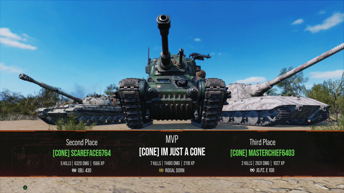 JustaConeTTV's tweet photo. Got the Rogal Dorn with hours left on the sale and it did not disappoint, wonder how long it will take for people to figure out how easy it is to pen, but for now, free games it seems @WoTModernArmor @blakeski96 @PROF3SSORxC @deathwolf921 @Black_fish0O @ClonedRex @HDzoroark https://t.co/oJaG8JEiI2