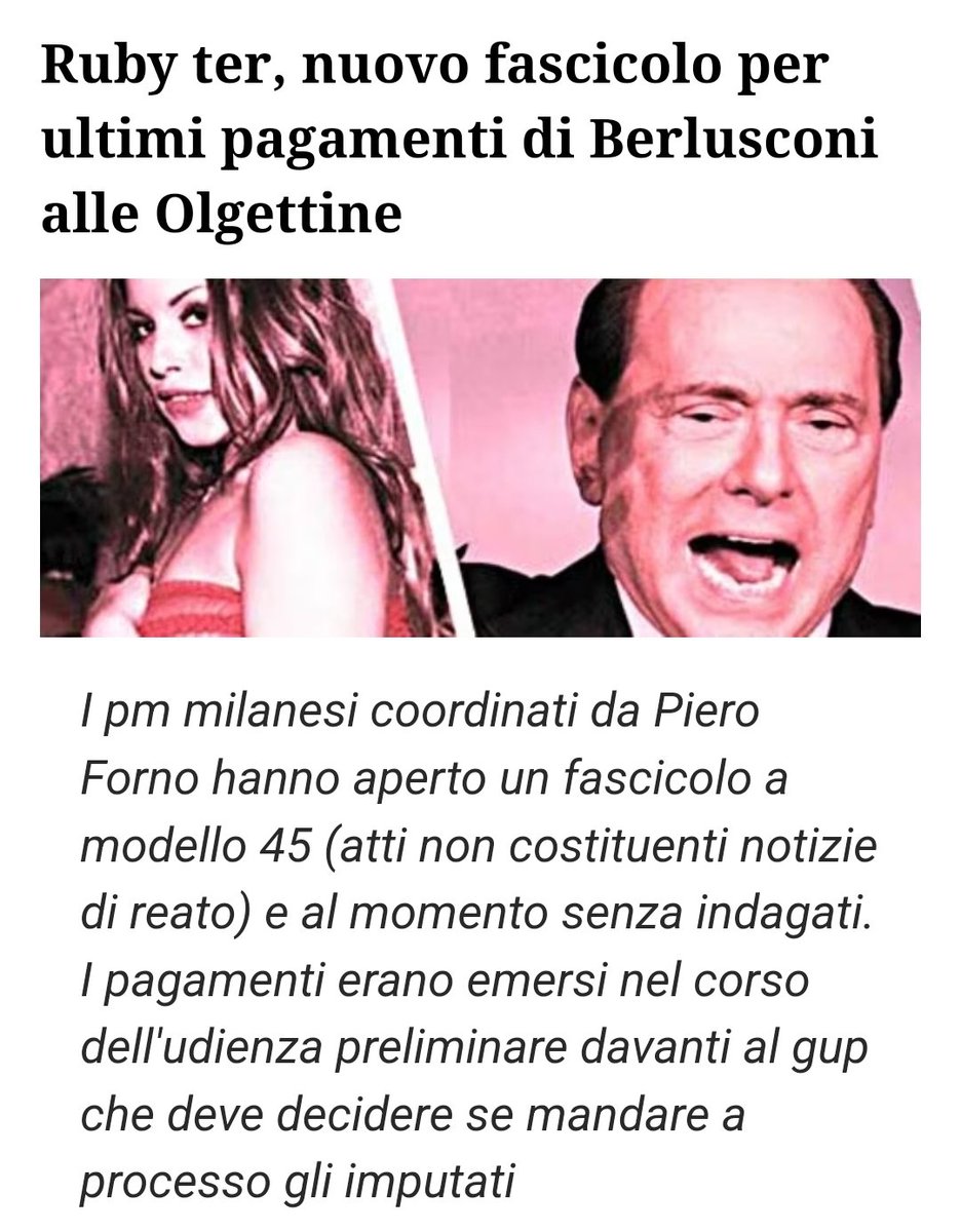 LorenzoS473's tweet photo. @KarlOne71 Eppure spesso si comincia con un #modello45 ( detto anche modello K) .
Sottovalutare l'operato di 3 Sostituti Procuratori avvezzi a casi così complessi ( conti ex ILVA , Acciaierie d'Italia, Loggia Ungheria ) non porta bene 😉. https://t.co/cExyjrJRxN