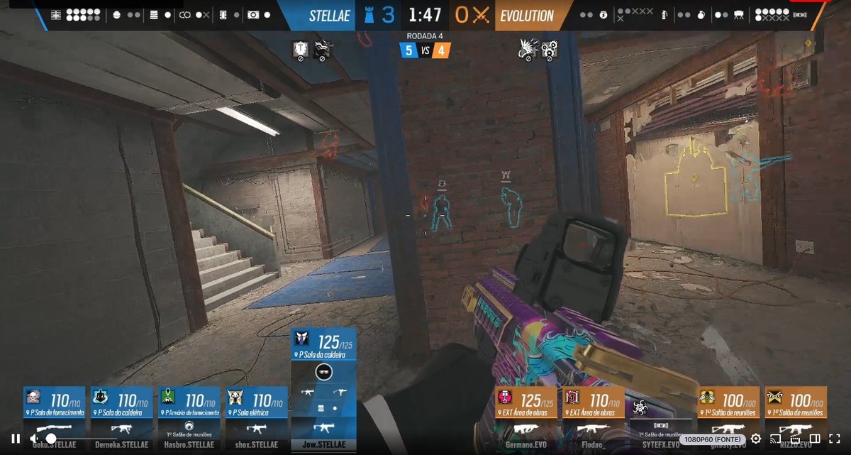 Não sei se é só falta de costume mas esse novo HUD nas streams é muito poluído