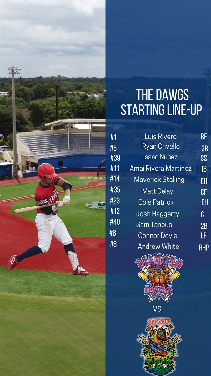FCSLDawgs's tweet photo. Starting line up for tonight’s game! https://t.co/TVwk7Es1DC