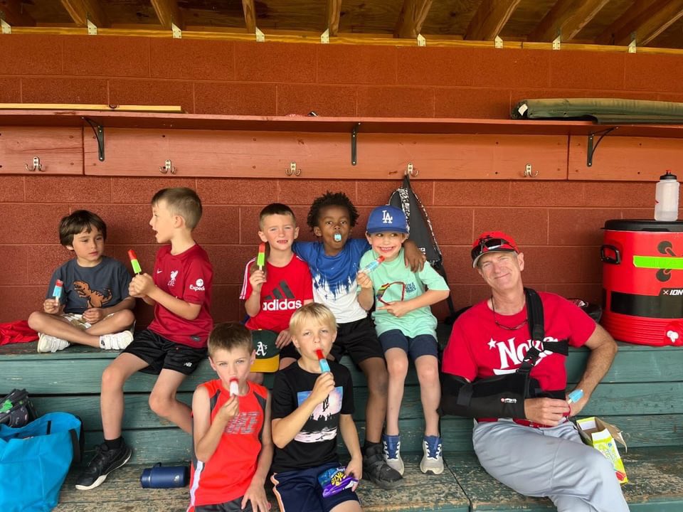 a_baseball34's tweet photo. Coaching summer camp at NCS this week with Coach Lawrence and Coach @RyanThomas2344 https://t.co/MXjaU9GUAU