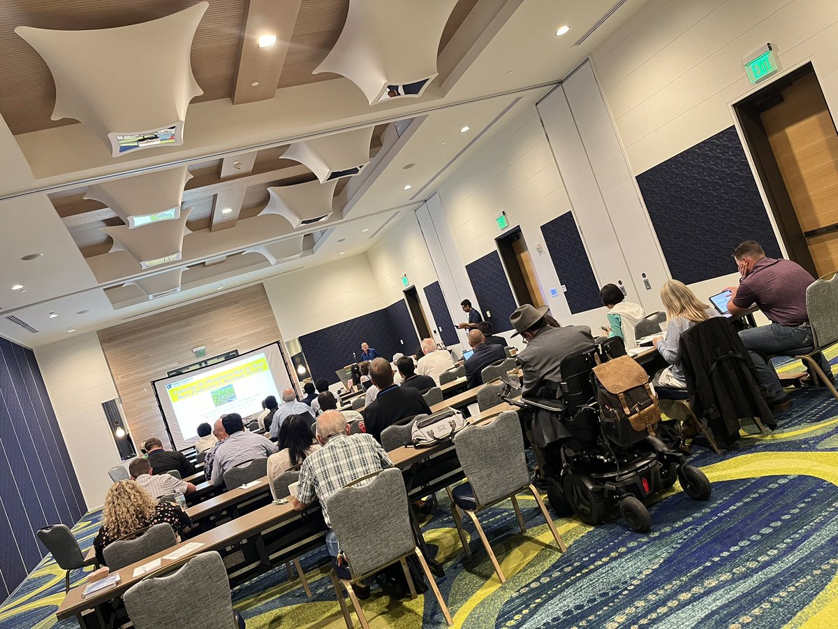 FL_ASABE's tweet photo. #FLASABE2024 Great to hear the Invited session on Renaissance of Nutrient Management BMP Research in Florida: Taking Stock and Moving Ahead! https://t.co/cvMiqUIGbi