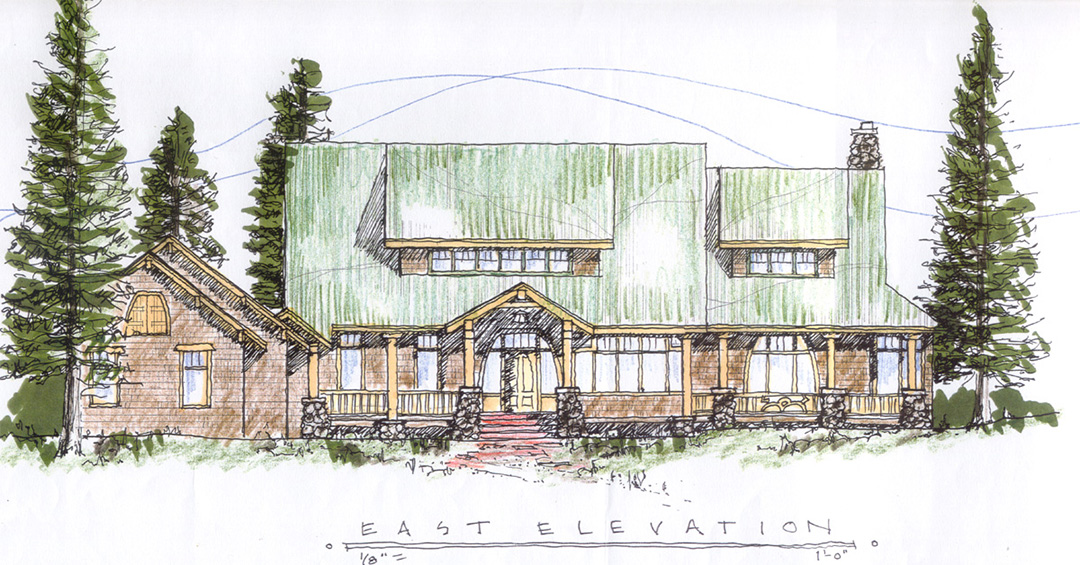 DeepRiverLTD's tweet photo. Circa 2002: Talking with the client, Richard Sherer, paints the picture for the bungalow style that influenced the design for this home in AZ. 

#TBT #throwback #fromthearchives #DRP25 #customhome #residentialarchitecture #flagstaff #arizona #arizonahome #mountainhome https://t.co/XnfGI1tAbK