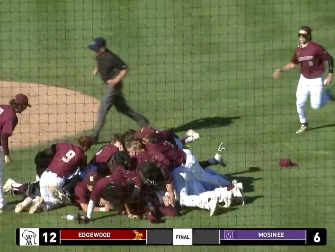 Crusaders were down three runs after the very first three Mosinee batters of the game, but pull it off to win the State Championship, 12-8!