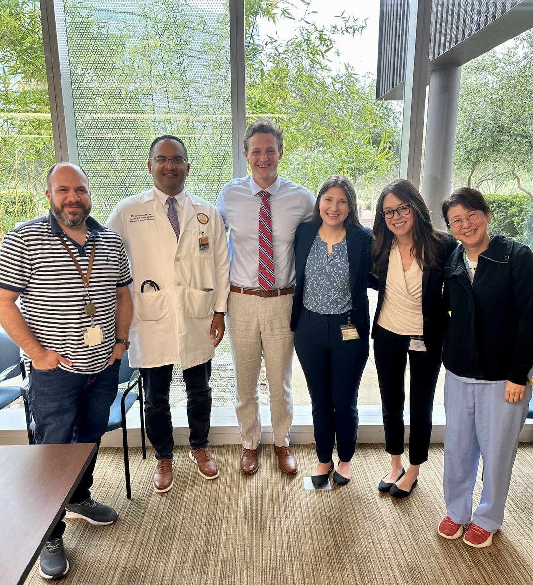 ucsdpccm's tweet photo. So proud of our graduates who presented their work at #PCCM Grand Rounds today. 

Here they are with some of their mentors! https://t.co/yVCvAKCGNB