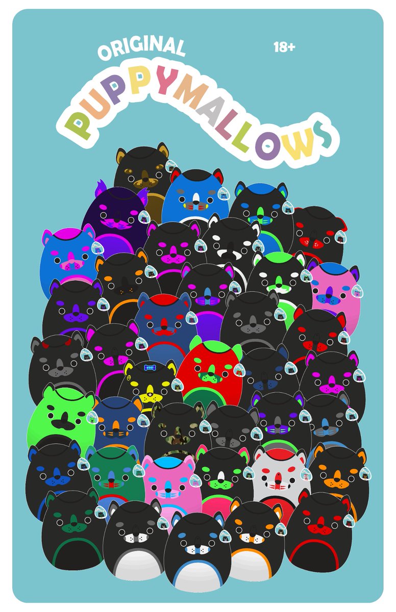 Just a piece of art to show of some of my favorite and closest puppies since I've been here
