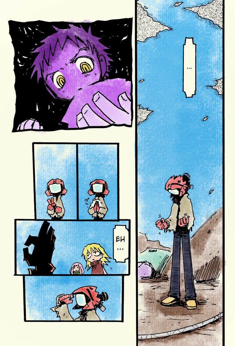 JunBonesCLR's tweet photo. Coloring N° 1.

#FLCL #NaotaNandaba #HarukoHaruhara https://t.co/3UY9Omwn1w