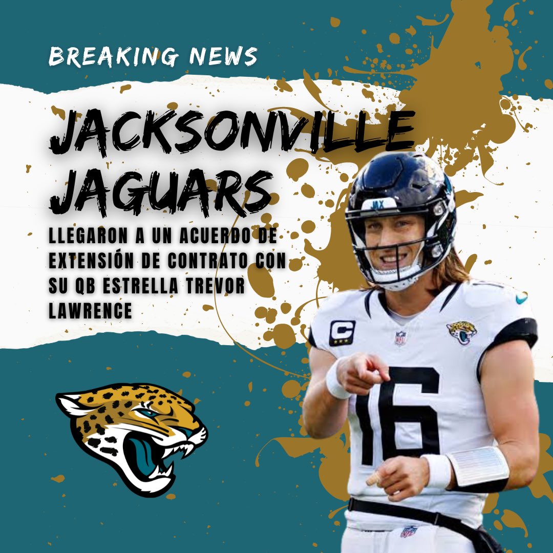 ElCoachParra's tweet photo. 🚨 BREAKING NEWS 🚨 

De acuerdo con @RapSheet, #DUUUVAL llegó a un acuerdo con su QB Trevor Lawrence por 5 años y $275M ($142M garantizados) siendo un promedio de $55M al año, mismo contrato que el de Joe Burrow 🤯

¿Buen deal o estafa? https://t.co/XtpJr0inwW