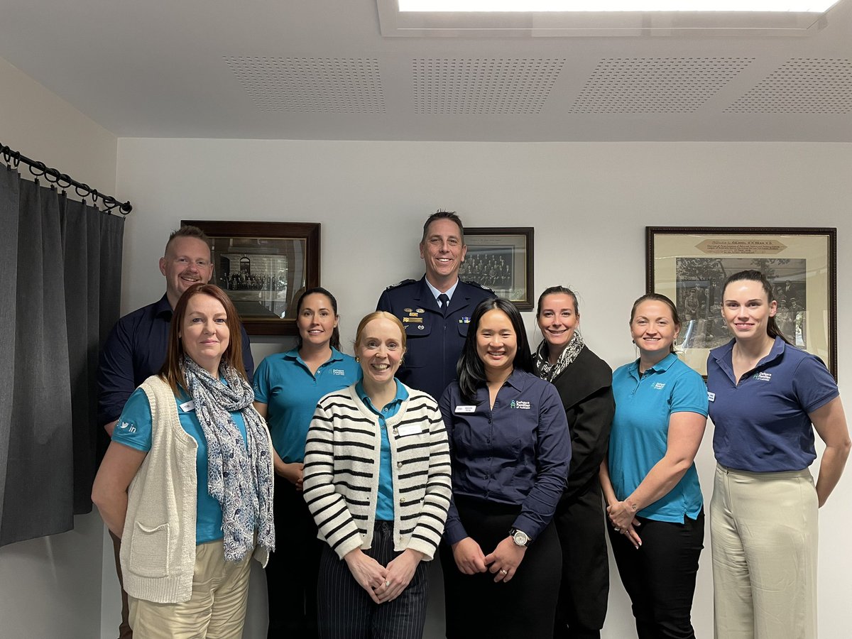Thank you <a href="/SEAC_ADF/">Senior Enlisted Adviser to CDF Australia</a> for your time and insights this week. We appreciate your candid and considered approach to caring for members and their families, and how we can best prepare to face changes and challenges.