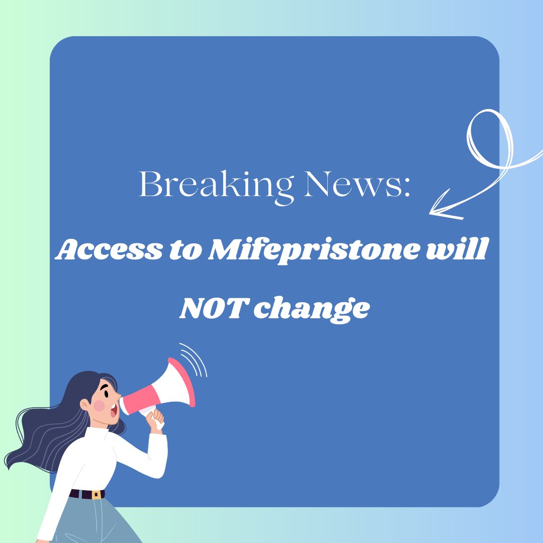 NursesforSRH's tweet photo. The Supreme Court ruled in a unanimous decision Thursday that a group of anti-abortion doctors does not have any legal basis to challenge access to Mifepristone, one of the common drugs used in medication abortion. As a result, access to Mifepristone won't change. #reprohealth https://t.co/98ozy0Qqlv