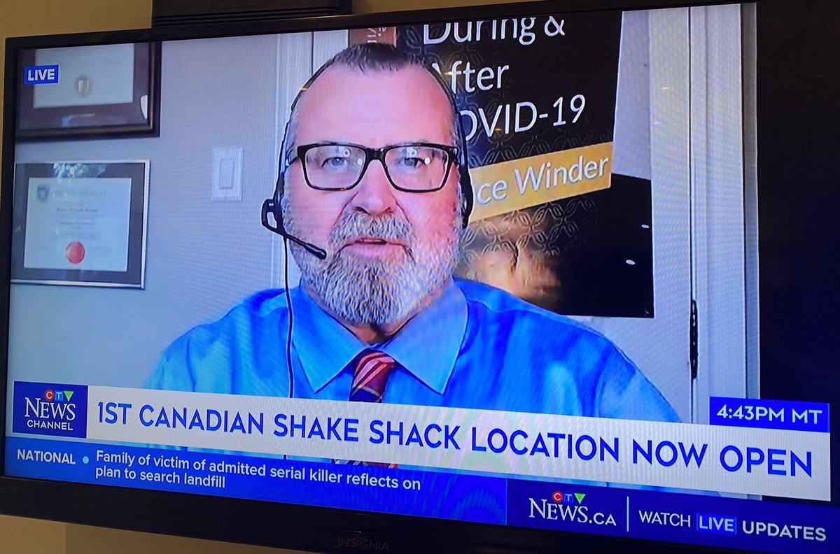 winder_bruce's tweet photo. Was interviewed on @CTVNews Channel Thursday to discuss the launch of @shakeshack in Toronto. Clip to follow. #retail #foodservice #quickservicerestaurants #qsr #shakeshack https://t.co/nHtIW2U7Ss