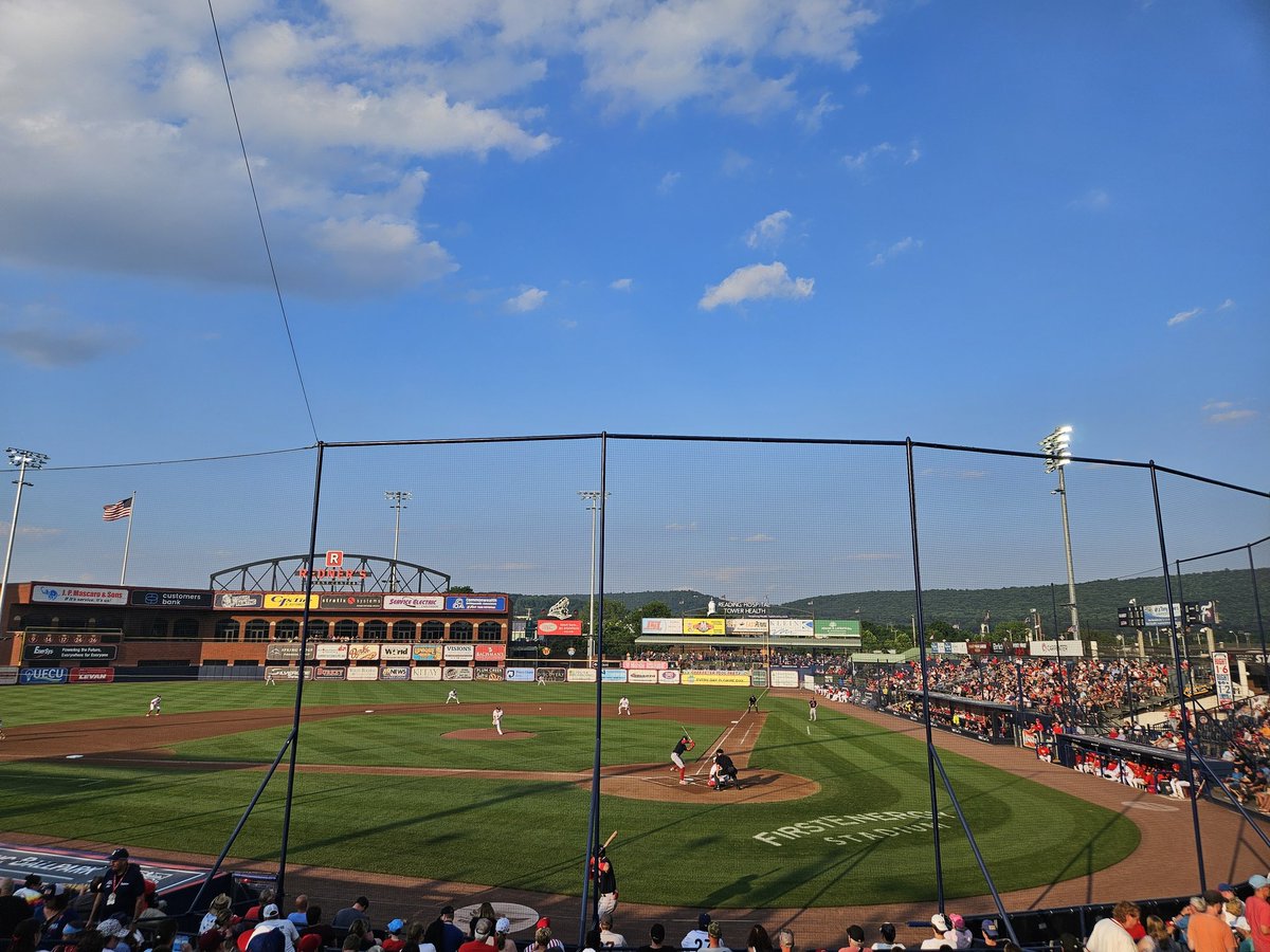 karlschreiter's tweet photo. 2024 #MiLB Game 15
@PortlandSeaDogs
at
@ReadingFightins
Brandon Marsh appearance!
#Phillies
#RedSox
#Keystones https://t.co/6W6JyCbTvt