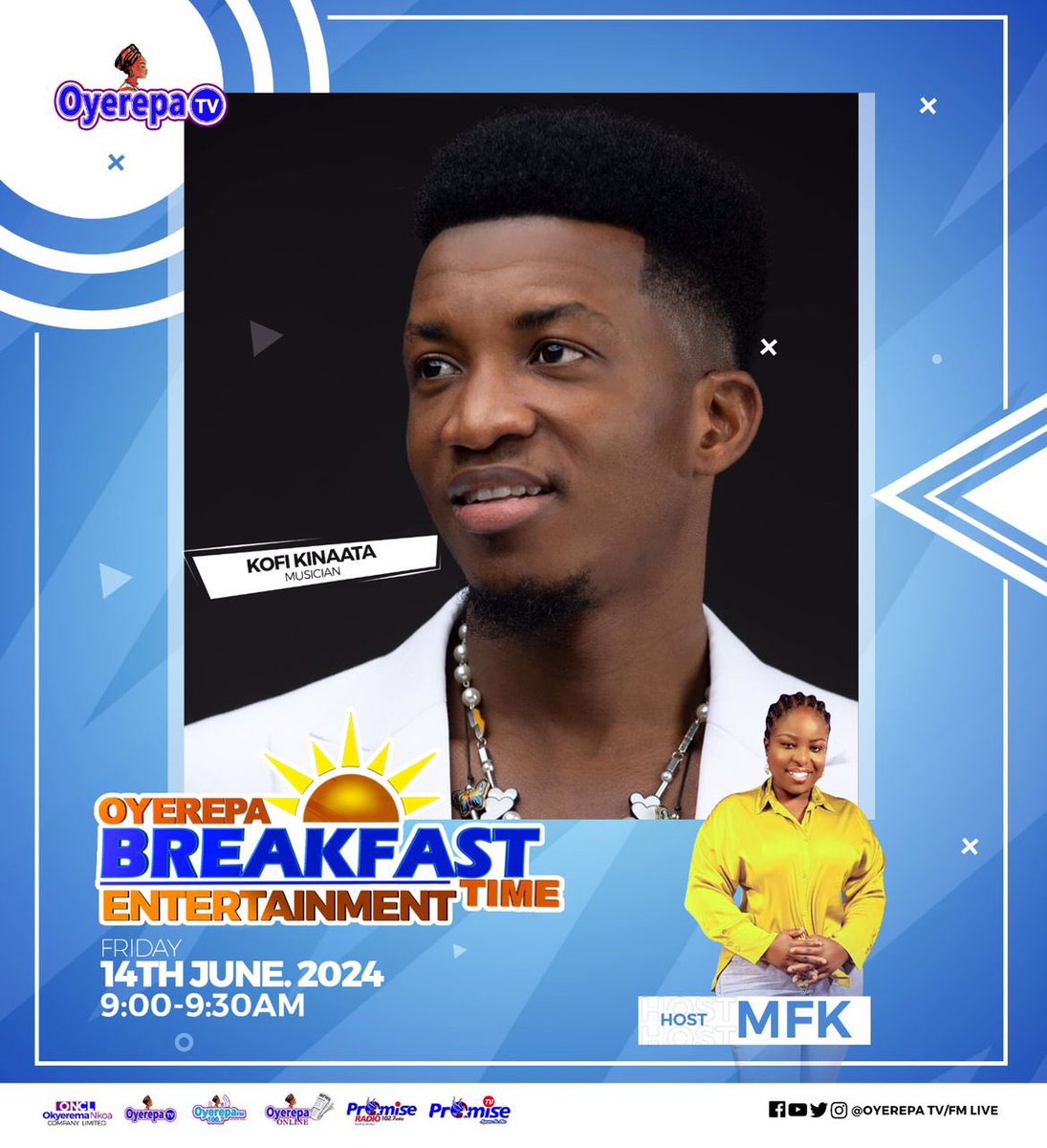 KinaataGh's tweet photo. #KofiOOKofi EP - Kumasi Media Tour 
14th JUNE - FRIDAY

YFM
OYEREPA TV
WONTUMI RADIO
ORANGE FM
ULTIMATE FM
ANGEL FM
KESSBEN TV

#TeamMooove https://t.co/zQAk8m0nMQ