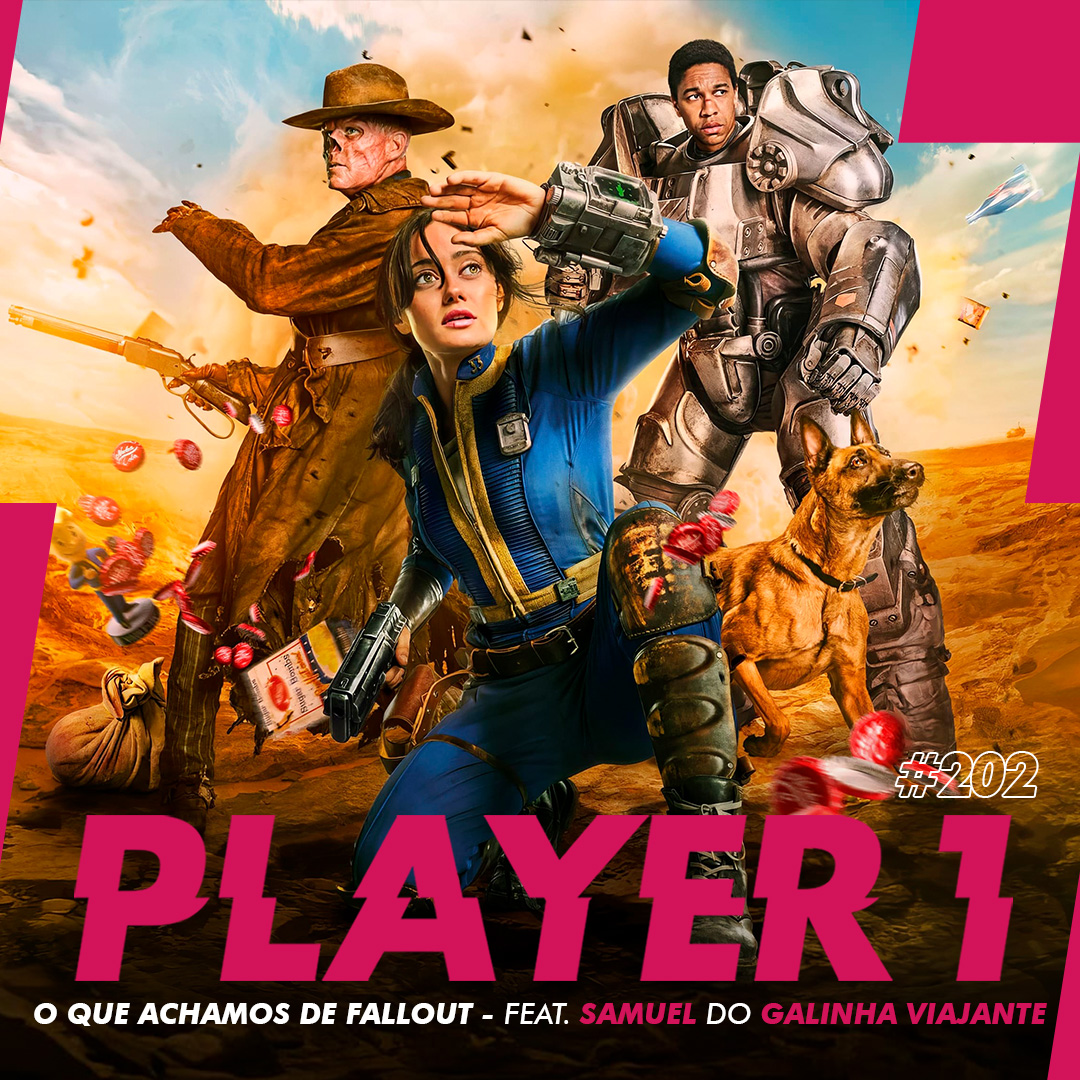 🎮NOVO EPISÓDIO🎮

⏭ Cabeças apaixonadas, armaduras de aço e cowboys sem nariz

No episódio da semana falamos da série de FALLOUT! 

Feat: @samucarohling do <a href="/galinhaviajante/">Galinha Viajante</a>

🎶 OUÇA AGORA: bit.ly/P1Fallout

🖼 Capa por @oni_torrinco
🎧 Edição por @lexandrebezerra