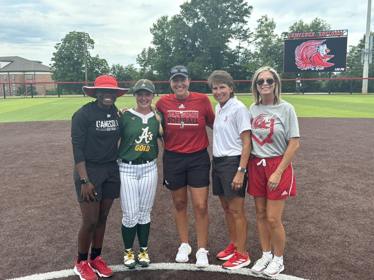 Thank you <a href="/JaxStateSB/">Jax State Softball</a> for a great camp yesterday!! I can't wait to come back! <a href="/CoachSims_JSU/">Hayley Sims</a> <a href="/CoachJMcginnis/">Coach McGinnis</a> <a href="/JulieBoland5/">Julie Boland</a>