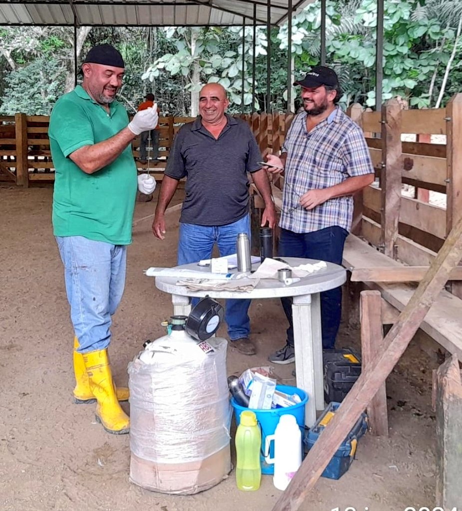 Agricultura_CZ4's tweet photo. #Manabí| Participamos en capacitación con productores pecuarios del cantón #Olmedo, sobre estabilización genética de bovinos adaptados al trópico de la provincia, el propósito del mejoramiento genético es optimizar los porcentajes de fertilidad del hato
#ElNuevoEcuadorResuelve 🇪🇨 https://t.co/wM4i61w4bM
