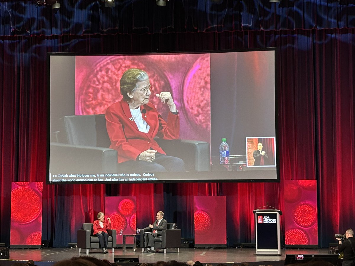 AMI_SMIJournal's tweet photo. A huge congratulations to @AMI_SMIJournal Associate Editor Dr Rita Colwell for being awarded the @ASMicrobiology Lifetime Achievement Award at #ASMicrobe 👏 https://t.co/qF8kqc9gYB