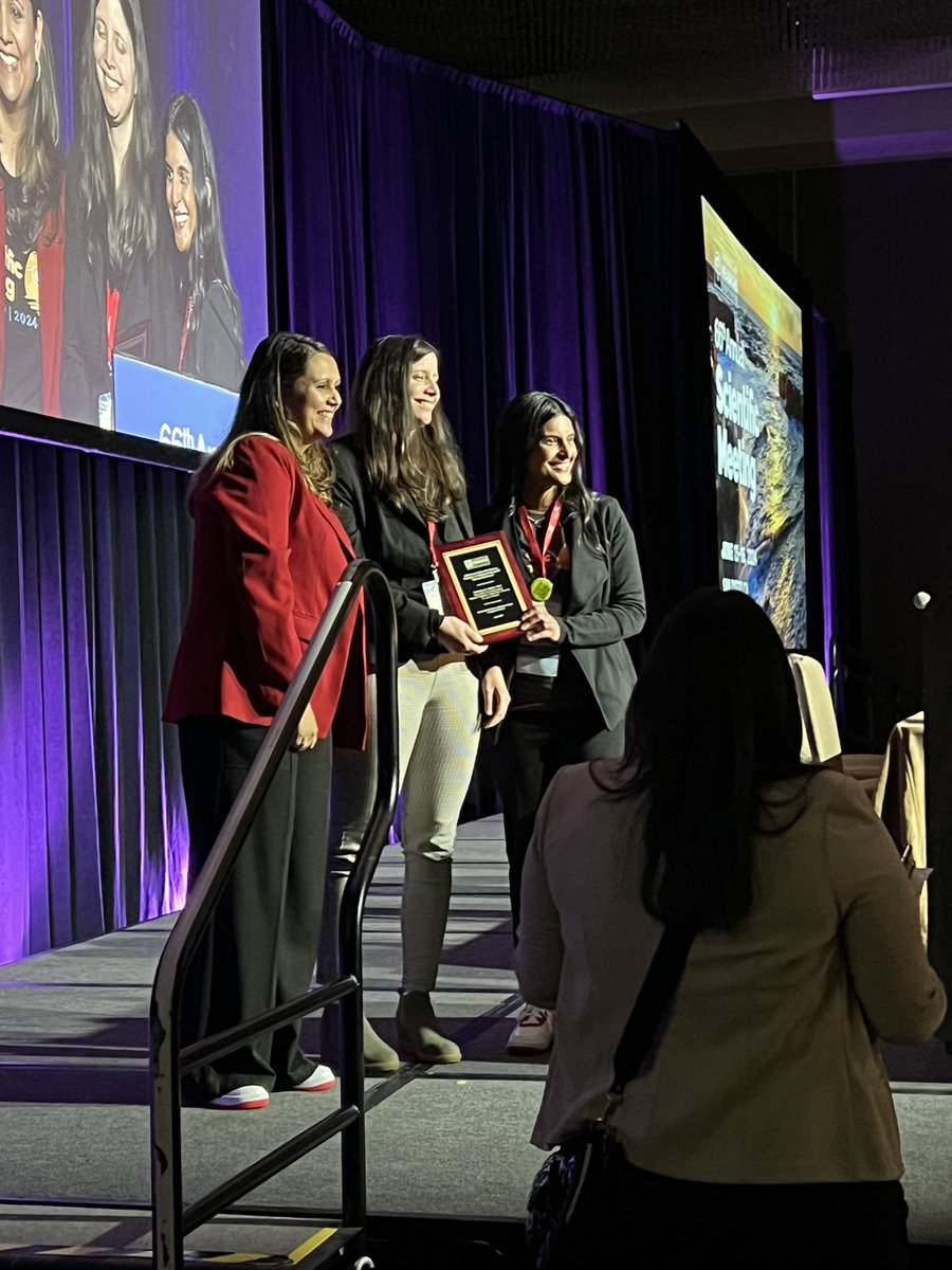 Congratulations on the Frontiers in Headache Award Felicitas Huber <a href="/ahsheadache/">American Headache Society</a> <a href="/PainBurel/">Burel Goodin</a> @WUSTL_AnesRsrch!