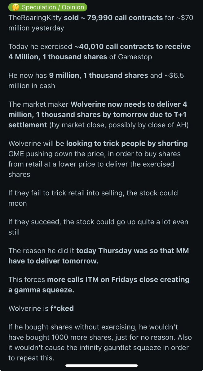 itsCblast's tweet photo. $GME 👇 https://t.co/T3QRpI5iX3