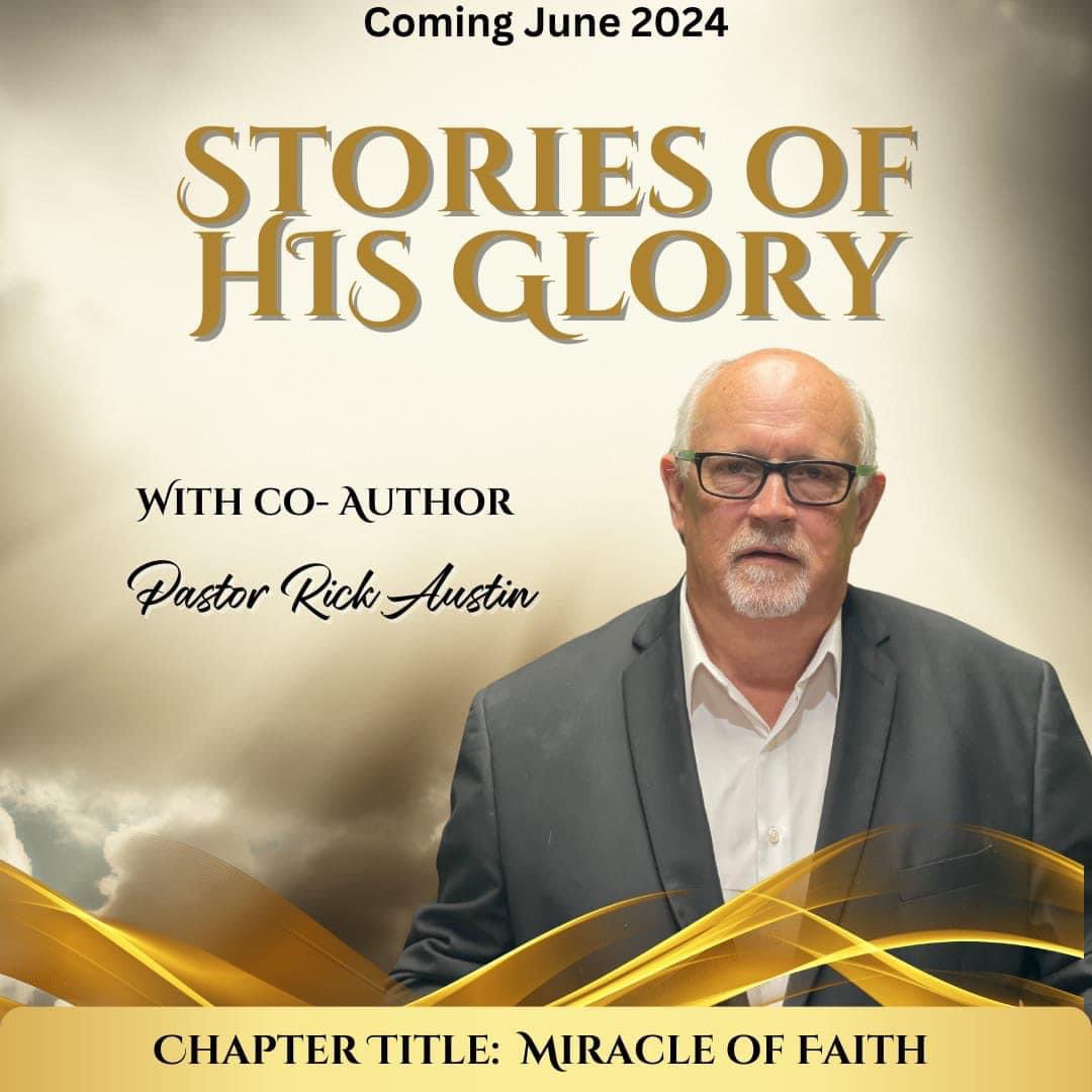 ChadAustin87's tweet photo. I’m very excited for my dad for being a part of his first book. Please check it out. It is going to be a blessing to many. ￼

The link to the book through Amazon is below ⬇️ 

STORIES OF HIS GLORY: Testimonies of Transformation Unveiled https://t.co/1lqglYpWvQ https://t.co/Lb0Vni7XRm