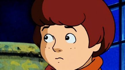 "I appreciate the compliment, Scooby, but I'm gonna need those glasses back."