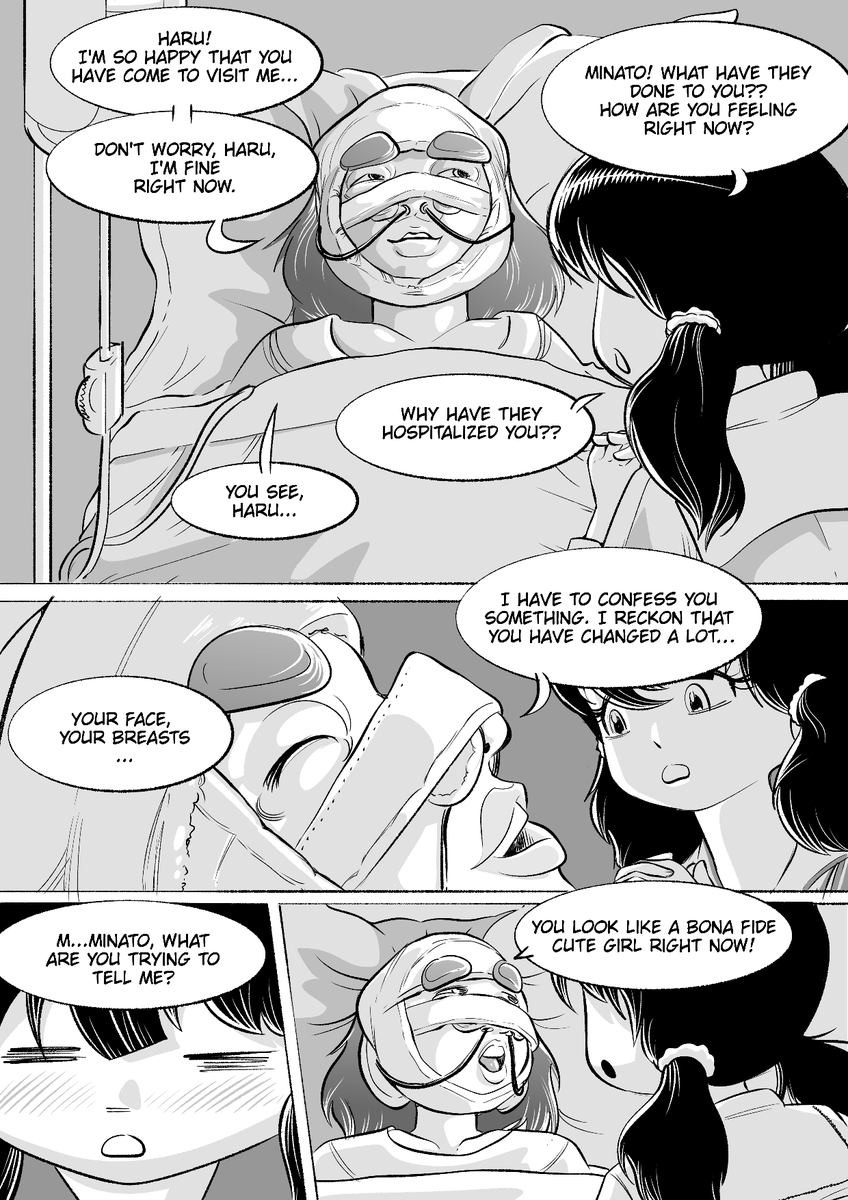 CherryMoonny's tweet photo. Oh My Gog! Are we really beginning the third chapter of my #hentai #feminization comic?? Geez! We are getting deeper and deeper. On my subscribestar page there are already 22 pages available! #tgtf #maletofemale #genderbender #gendermorph #sissy #hentaifeminization https://t.co/SdYh64VNOQ