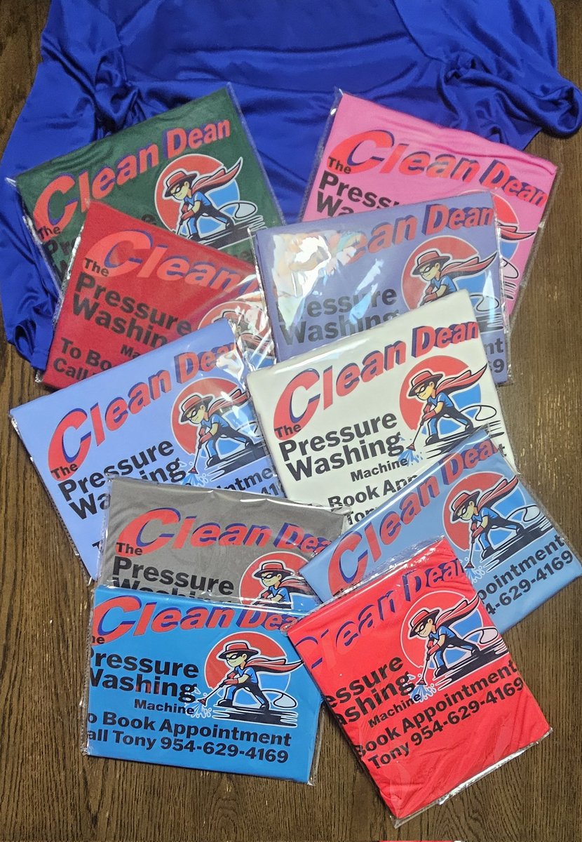 2Stick4u's tweet photo. Custom shirts for Clean Dean, The Pressure Washing Machine. Made by https://t.co/U2Q5AlvvCE https://t.co/sFndcu6MNv