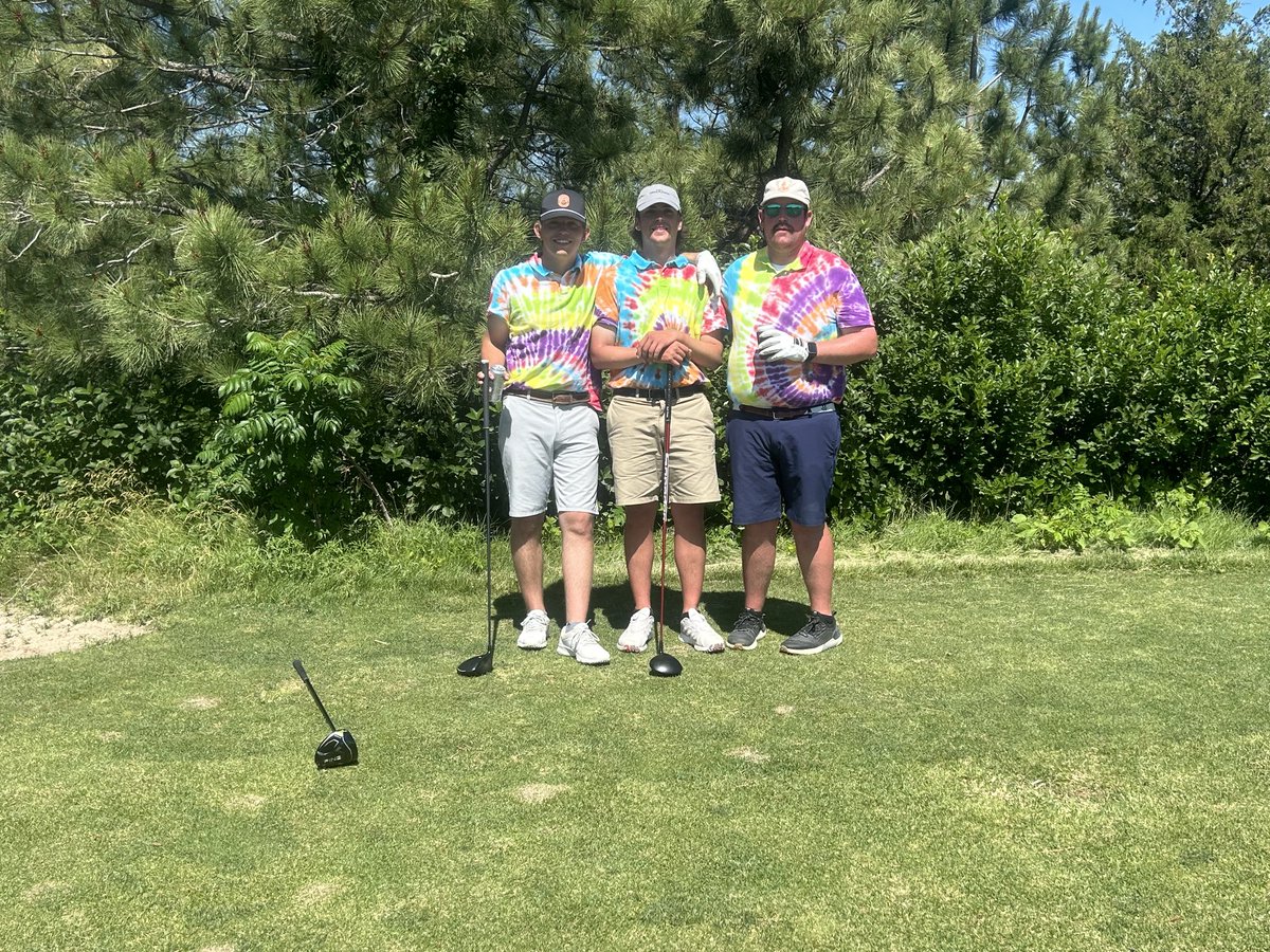 MikeMcCauley8's tweet photo. Shout out to ⁦@KyleHegland3⁩ and family for the Rye-dye shirts for the Cherry County Hospital Foundation Tournament. https://t.co/ulHsAwArjv