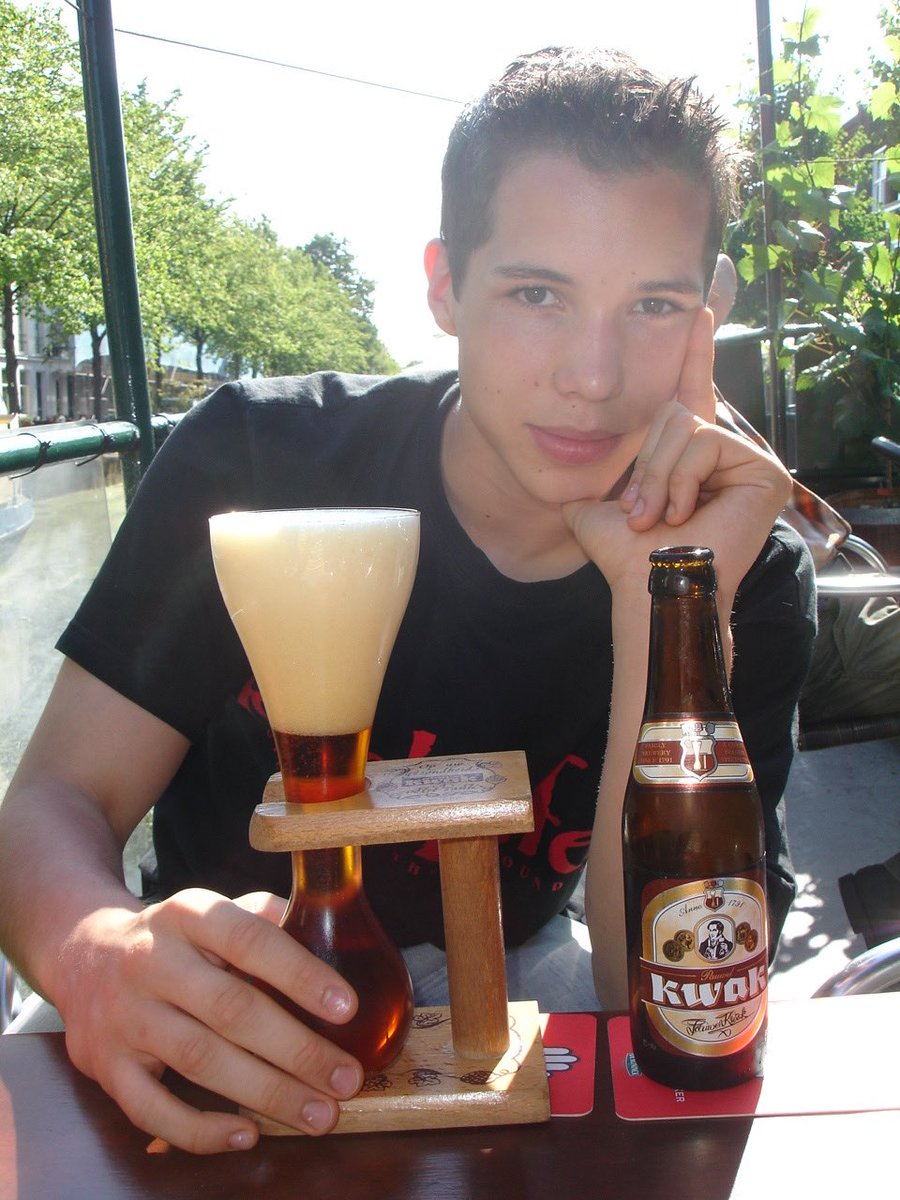 20 years of hard work transformed this boy into me. 

Notice how straight his nose was. 🥊