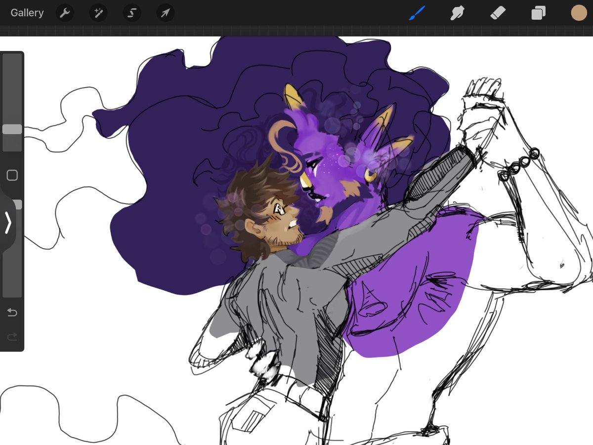 _Disc0_nnected's tweet photo. Rendered one part of my drawing for a pfp but it makes me want to render the whole thing now😭😭😭 https://t.co/sBba26MwdB