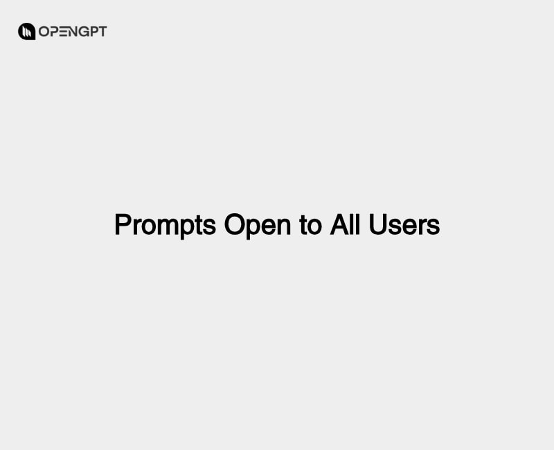 🚀 Exciting News! Prompts on OpenGPT.com are now accessible to everyone! 🎉 No more invitation codes needed to sell your creative prompts. Share your unique ideas and start earning today!

blog.opengpt.com/2024/06/12/pro…