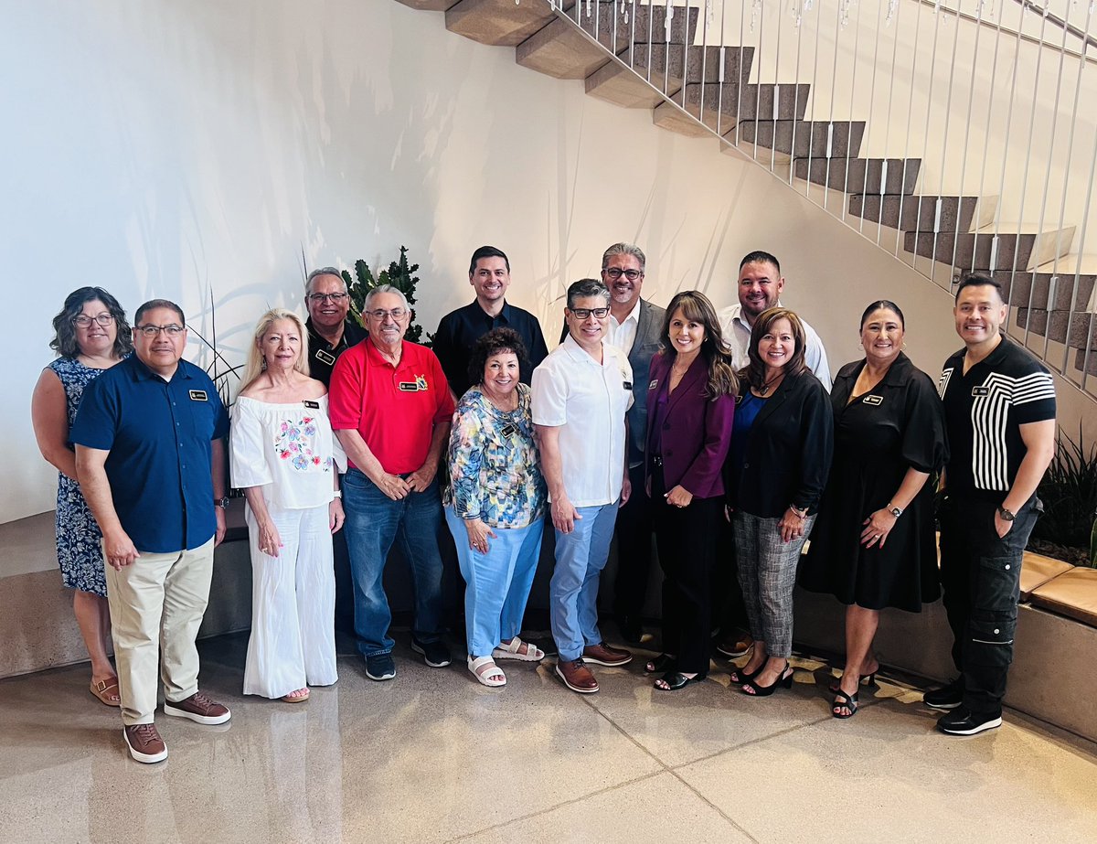 See_Boston's tweet photo. Celebrating #AZALAS Summer Retreat! 🎉Huge thanks Gisselle Herrera, Tolleson ESD Asst Sup, for your 🌟leadership as outgoing President. Welcome  President, Dr. Mario Ventura, Isaac ESD Sup. An exciting year ahead! TY amazing board members dedicated efforts https://t.co/w7n3I17Smz https://t.co/oL2XcUR4Bl
