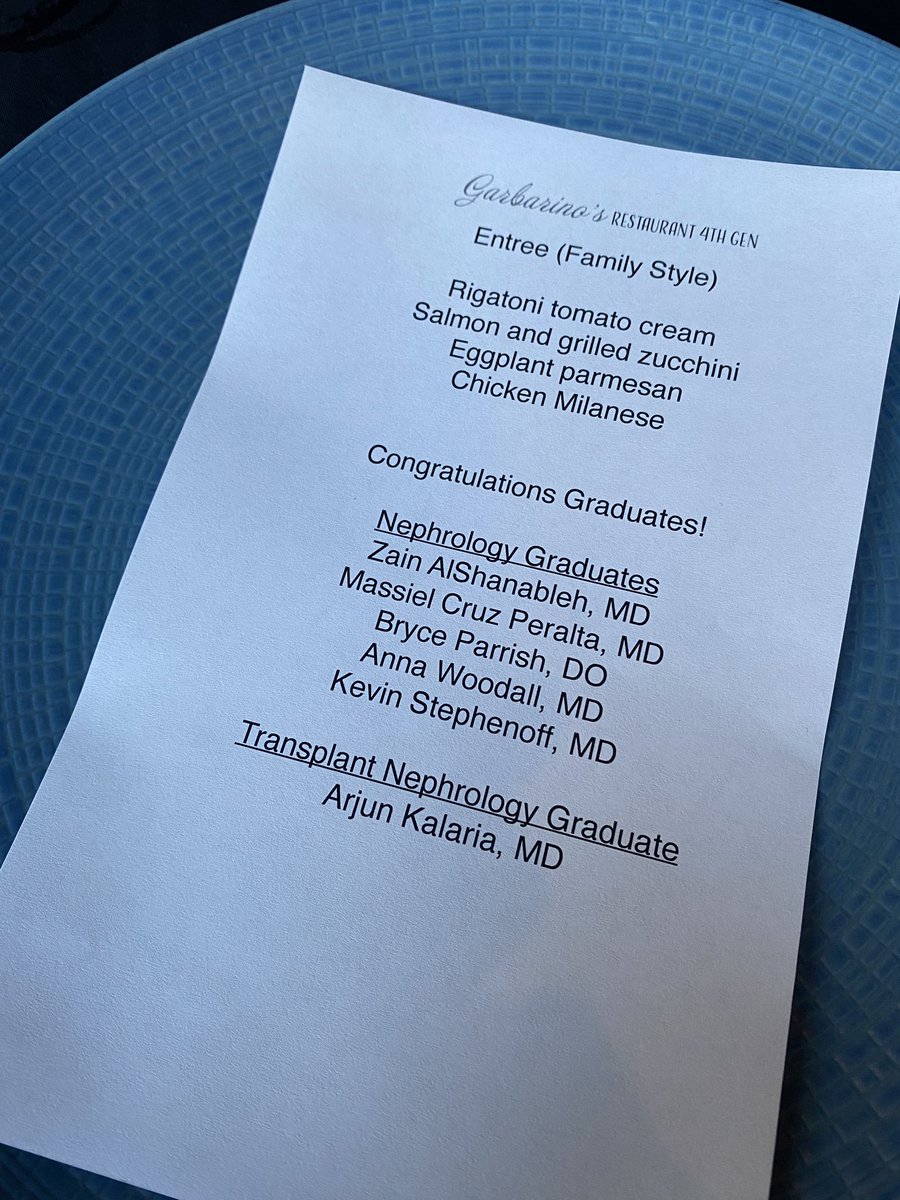 A great night to celebrate all of our fellows achievements - thank you for two and sometimes three years of hard work - we will miss you!  @PITTRenal <a href="/PittIMChiefs/">Pitt Medicine Chiefs</a> <a href="/pittkidneyctr/">Univ of Pitt Center for Kidney Research</a>