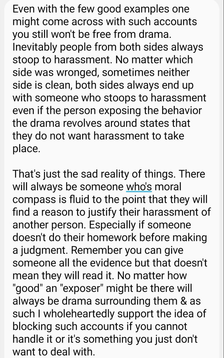 Mellow_Fellow0's tweet photo. Earlier today I was made aware of being added to a list of people labeled "Exposers" that should be blocked if people want to resume a drama free life. In short for people's mental health &amp; well-being I wholeheartedly agree. For more context see the images below.
#welcomehome https://t.co/kFqIHMBYfm