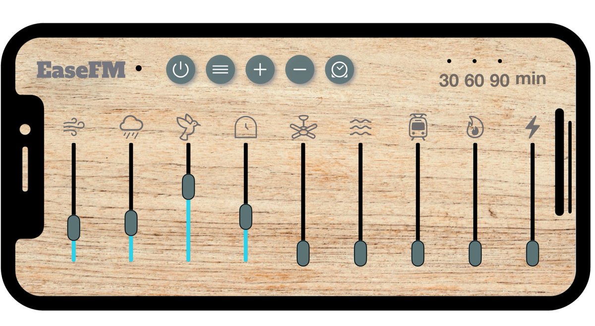 Great news! EaseFM is now LIVE on the App Store! Soothing white noise is a download away. Improve sleep, focus, and relaxation. Join the journey to tranquility today.  #SleepWell #WhiteNoise
download link bit.ly/3Rq2DeX