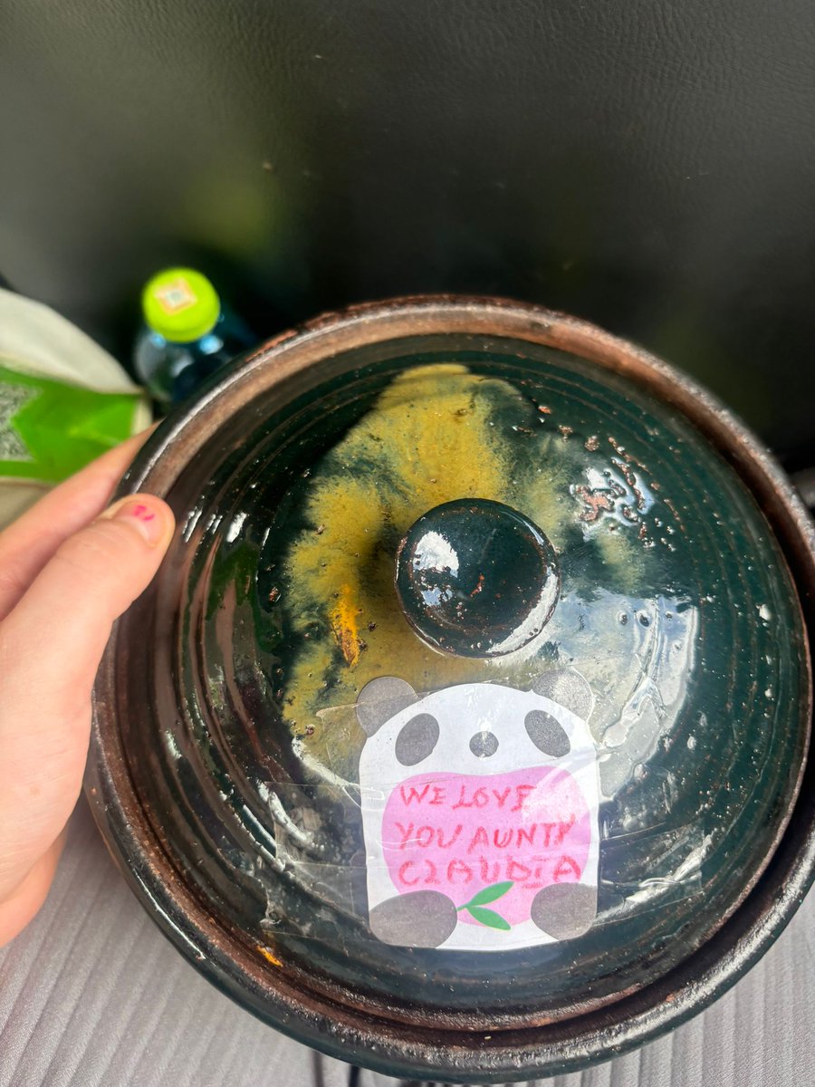 We have visited over 40 families and over 60 children, now we have revisited 11 of our most needy. But it's always humbling that those with so little always have something to give you. A bottle of water, some fruit, biscuits, pop, fabric or this wonderful cooking pot from Jacob