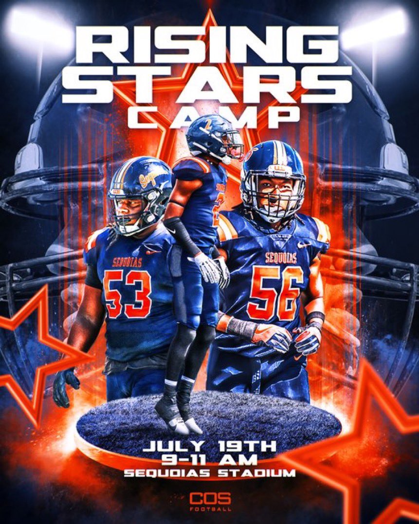 CALLING ALL 9-12th Grade! 

The time is NOW! 

Register 🔗: cos.prestosports.com/camps/camps-re…

#GoGIANTS