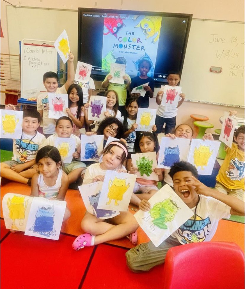 San Jacinto Elementary School (@sanjacintojets) on Twitter photo Virtual Philippines zoo field trip - exhibits, advertising, & ticket price! Color Monster SEL to connect words & colors to our feelings and a tasty visit from <a href="/KONAICE/">Kona Ice</a>!
Ms. Brevard #SummerCool2024
<a href="/SimsShalun93125/">Shalunda Sims</a>
<a href="/cvaamonde1/">Claudia Vaamonde Velazco</a>
<a href="/MendozaMoments/">Sarah Hafley-Mendoza</a>
<a href="/Steps2Samuell/">@Steps2Samuell</a>
<a href="/DallasisdE/">DallasISD_ExtendedLearning</a> Virtual Philippines zoo field trip - exhibits, advertising, & ticket price! Color Monster SEL to connect words & colors to our feelings and a tasty visit from <a href="/KONAICE/">Kona Ice</a>!
Ms. Brevard #SummerCool2024
<a href="/SimsShalun93125/">Shalunda Sims</a>
<a href="/cvaamonde1/">Claudia Vaamonde Velazco</a>
<a href="/MendozaMoments/">Sarah Hafley-Mendoza</a>
<a href="/Steps2Samuell/">@Steps2Samuell</a>
<a href="/DallasisdE/">DallasISD_ExtendedLearning</a>