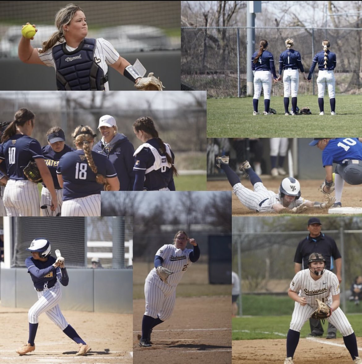 WPU_Softball's tweet photo. World Softball Day has got us missing this group a little extra 💛💙

#wpsb #period https://t.co/C90te4KKvQ
