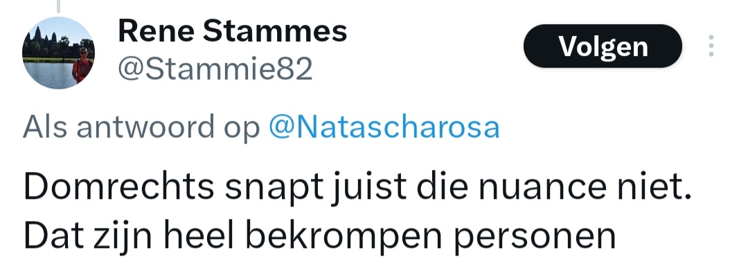 BertvanVondel's tweet photo. Mag ik u voorstellen aan @Stammie82? René vindt dat je niet te snel iets van #iemand moet #vinden en moet #oordelen. We zien het ja🙈🤡🤡 #hypocrisie #links https://t.co/FXiSQbHMTx
