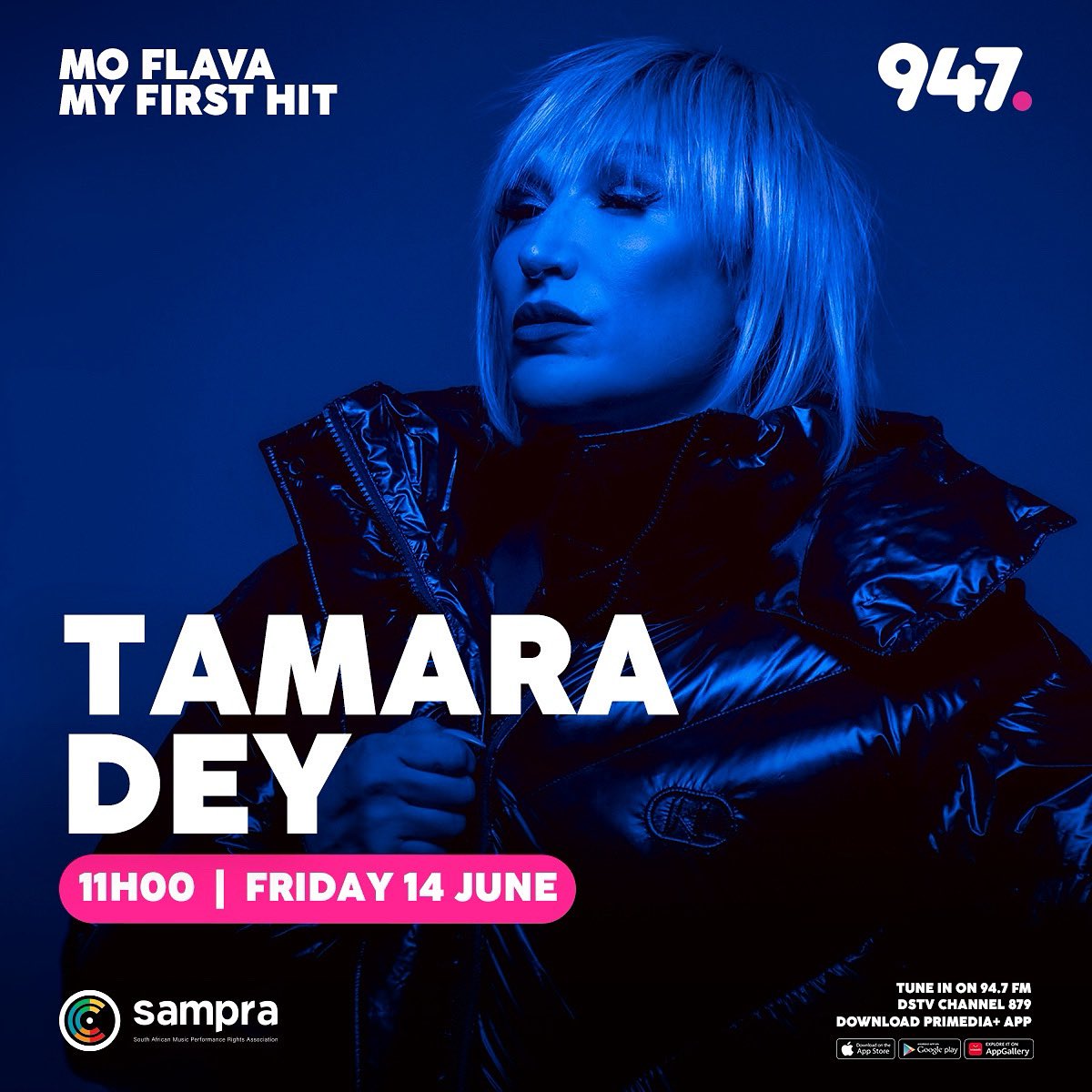 tamaradey's tweet photo. Tune in to @947joburg as I hangout with @moflava today at 11am 🫶🏻❤️ @sampra_official #myfirsthit https://t.co/AJx4aplfyI