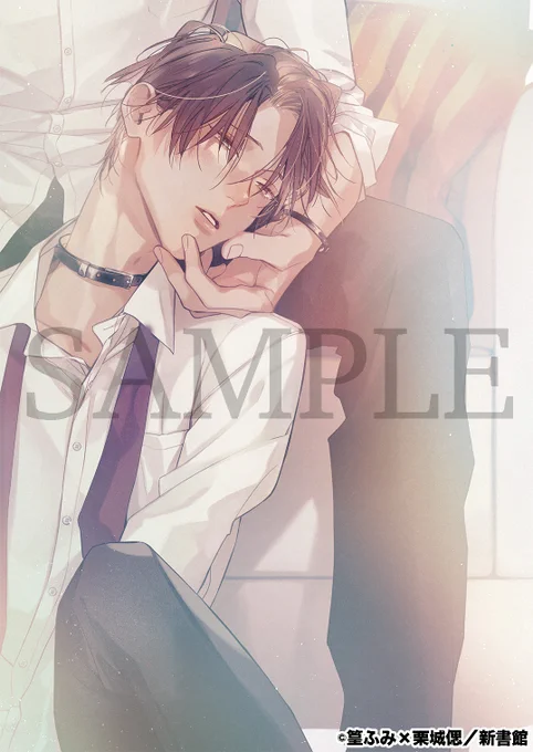 【D+C☆𝟟月の新刊】\情報解禁/⋆⸜ 𝟳.𝟭(月) 𝗼𝗻 𝘀𝗮𝗹𝗲  ⸝⋆=====#篁ふみ 先生()× #栗城偲 先生()D+C新刊『ブラック社員の転生先はDom/Subユニバースの世界でした」=====購入特典情報が公開です!! 